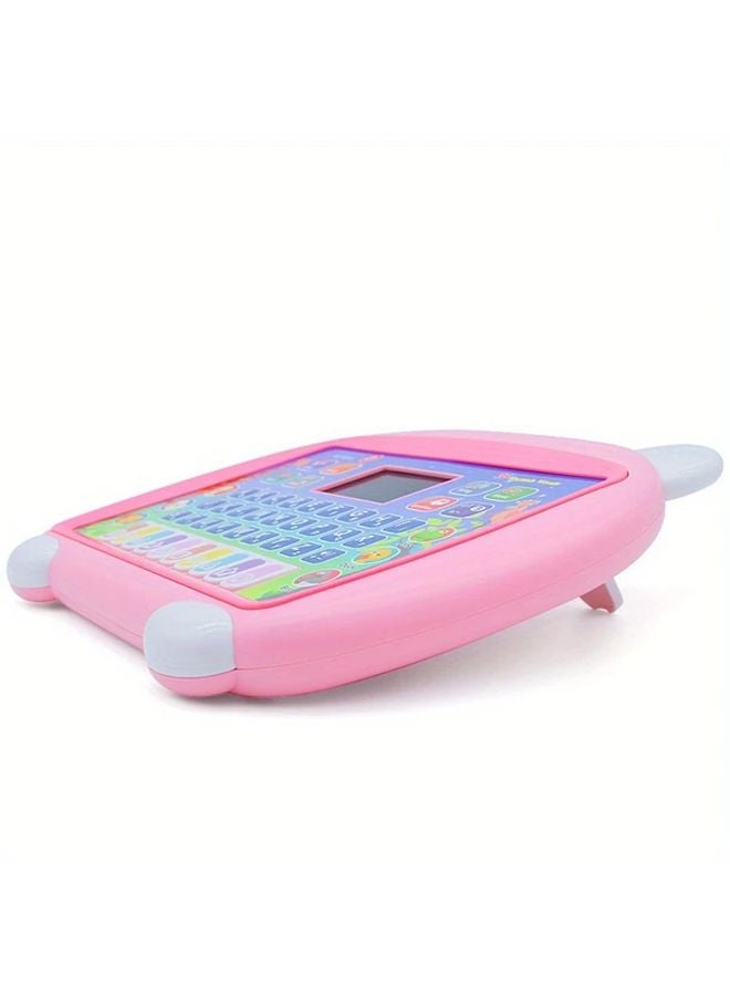 Blue Cartoon Bear LED Tablet Interactive Learning Toy For Kids - Image 5